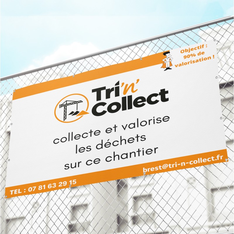 Bâche chantier responsable